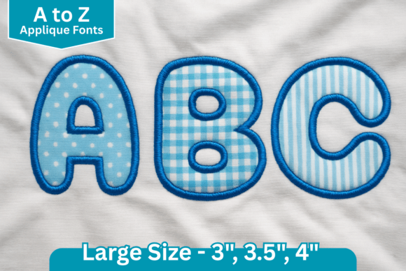 Bubble Applique Embroidery Font: A Designer’s Take