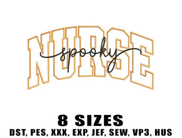 Halloween Nurse Embroidery Designs Review for Business Use