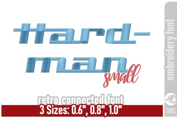 Hardman Retro Embroidery Font - Small: A Seasonal Design Review