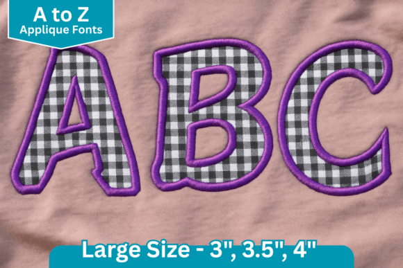 Joyful Curve Applique Embroidery Font Review for Seasonal Projects