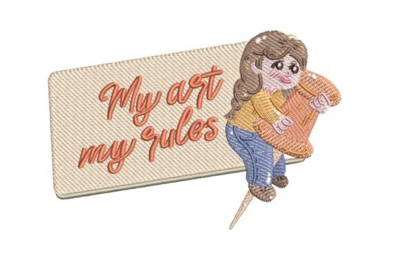 My Art, My Rules Embroidery Design Review