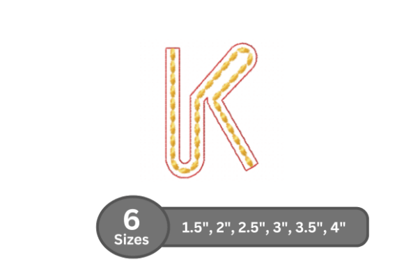 Rope Twist Alphabet -K: A Designer’s Perspective on Real-World Embroidery