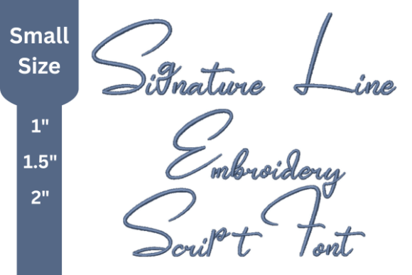 Script Embroidery Font Review: A Design Fit for Business Branding