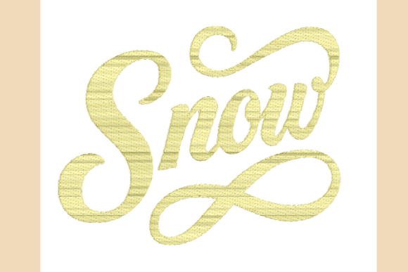 Snow Lettering Script Review for Craft Fair Success