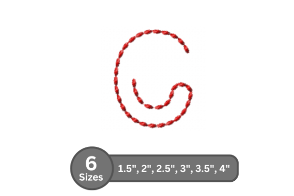 Soft Cord Alphabet -C Review for Meaningful Embroidery Projects