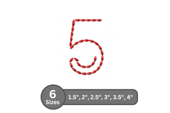 Soft Cord Number -5 Embroidery Review
