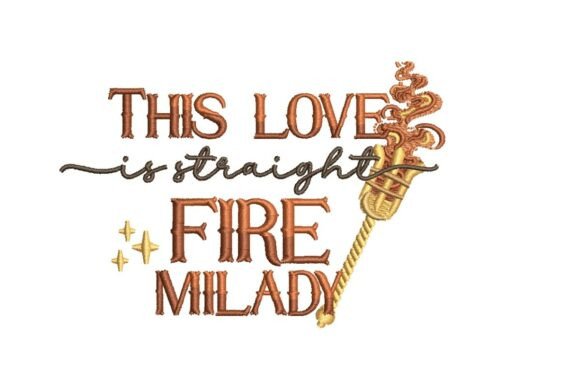 Straight Fire Milady: A Fantasy Quote with Heart